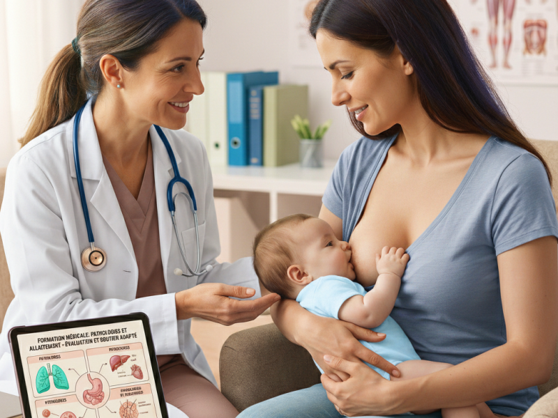 Focus : Pathologies et allaitement : allaitera ou pas ?-E-learning