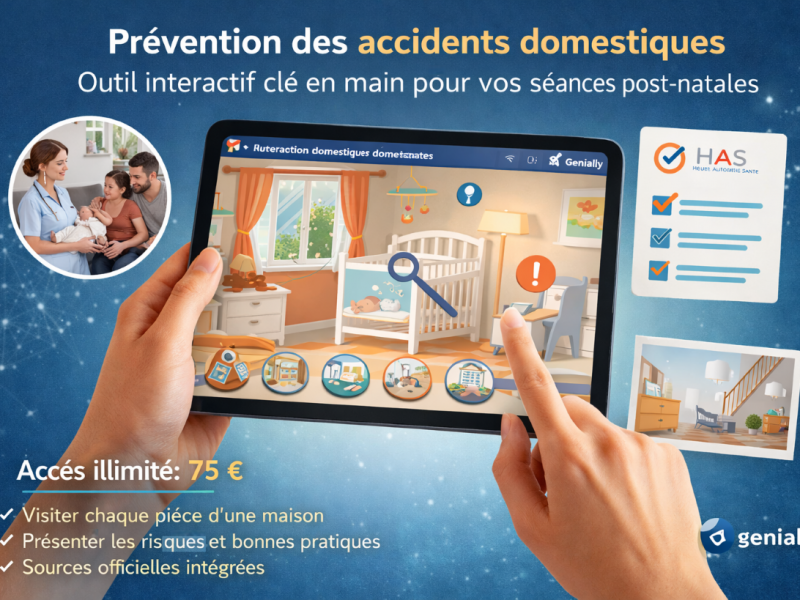 Outil professionnel – Prévention des accidents domestiques en post-natal