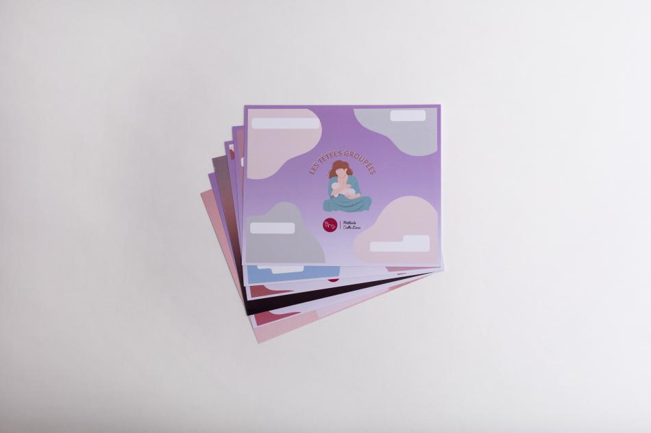 Posters et/ou cartes allaitement Méthode DALLA LANA