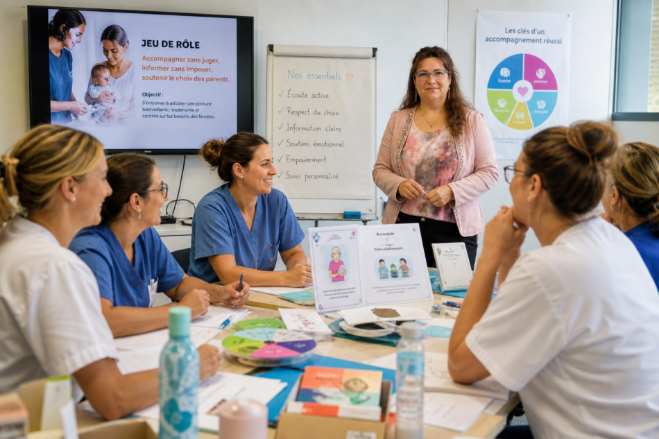 Accompagner le non-allaitement en maternité